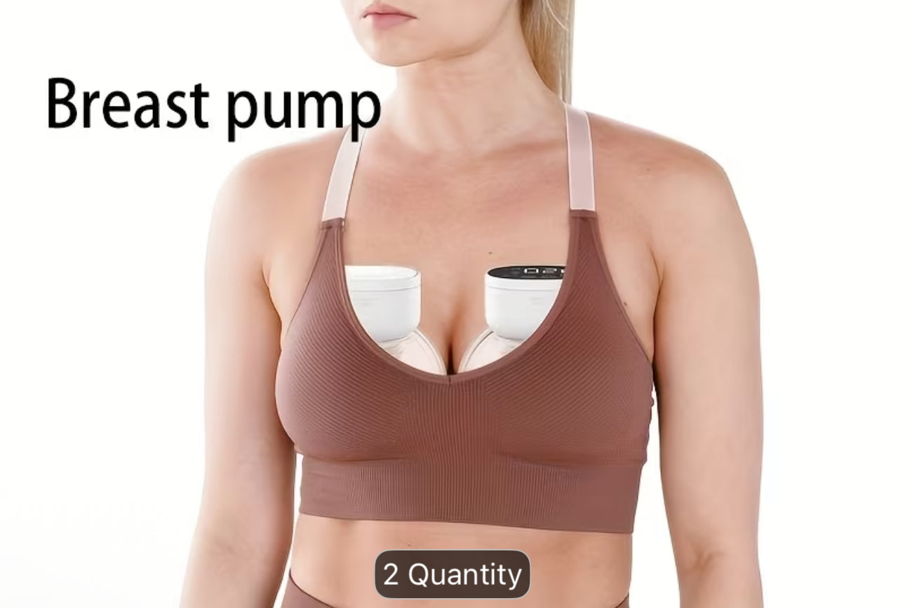 Wearable breast pump