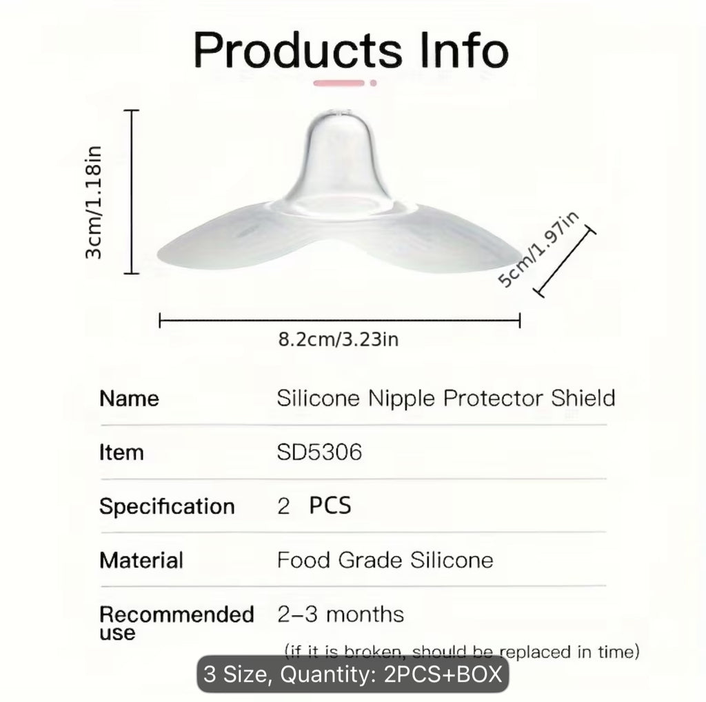 2 pcs nipple protectors