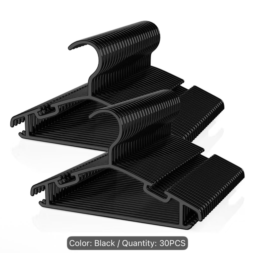 Mini plastic hangers