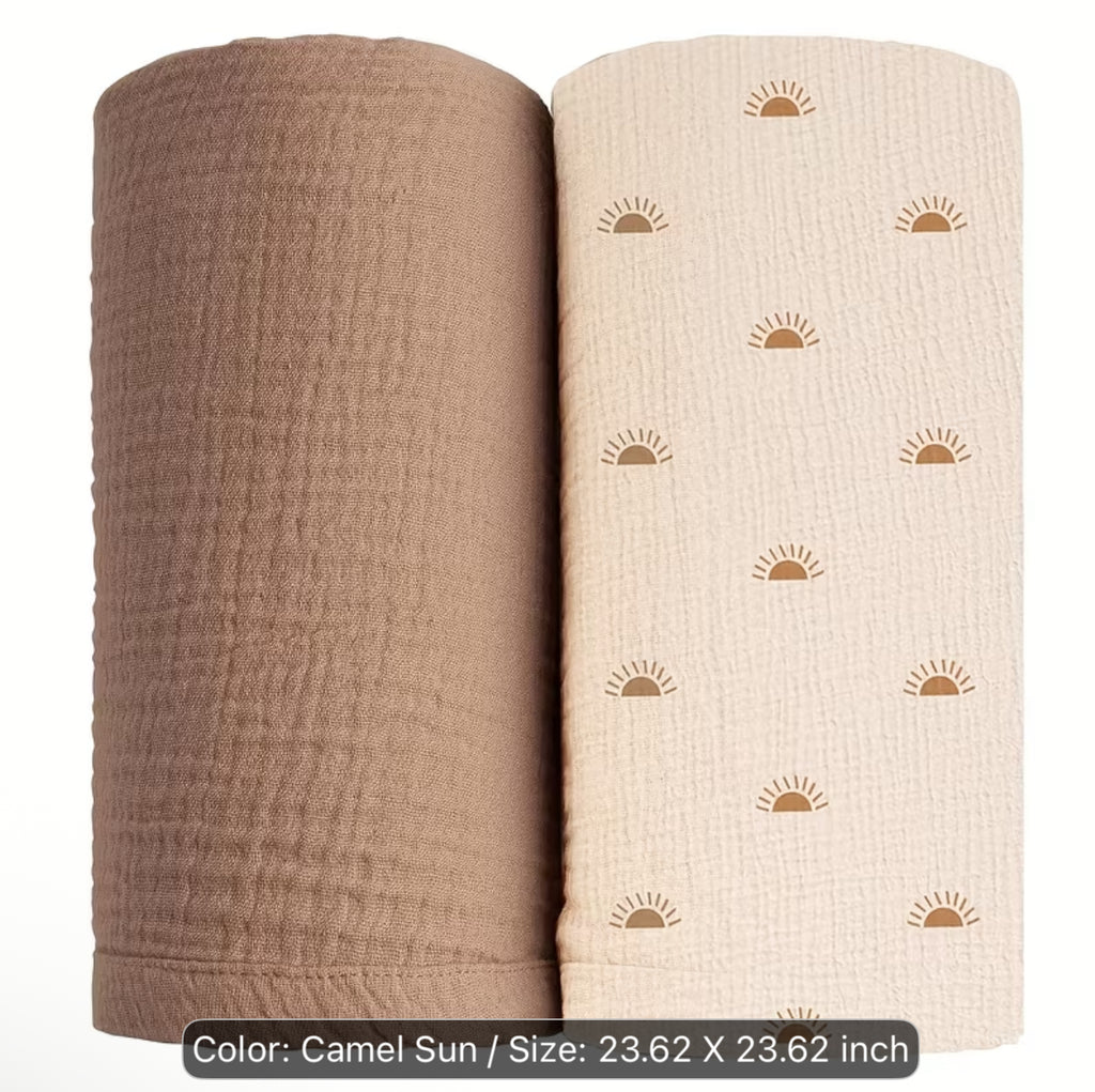 M2 pack Muslin blankets