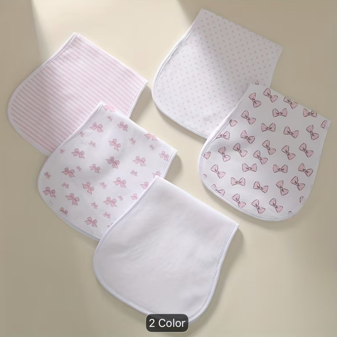 Burp cloths 5 pack