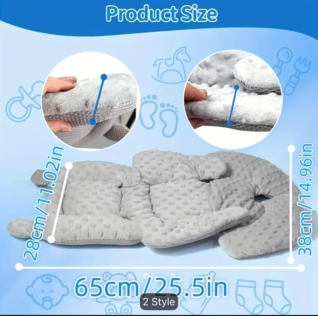 Baby car seat cushion