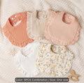 5 pc baby bibs