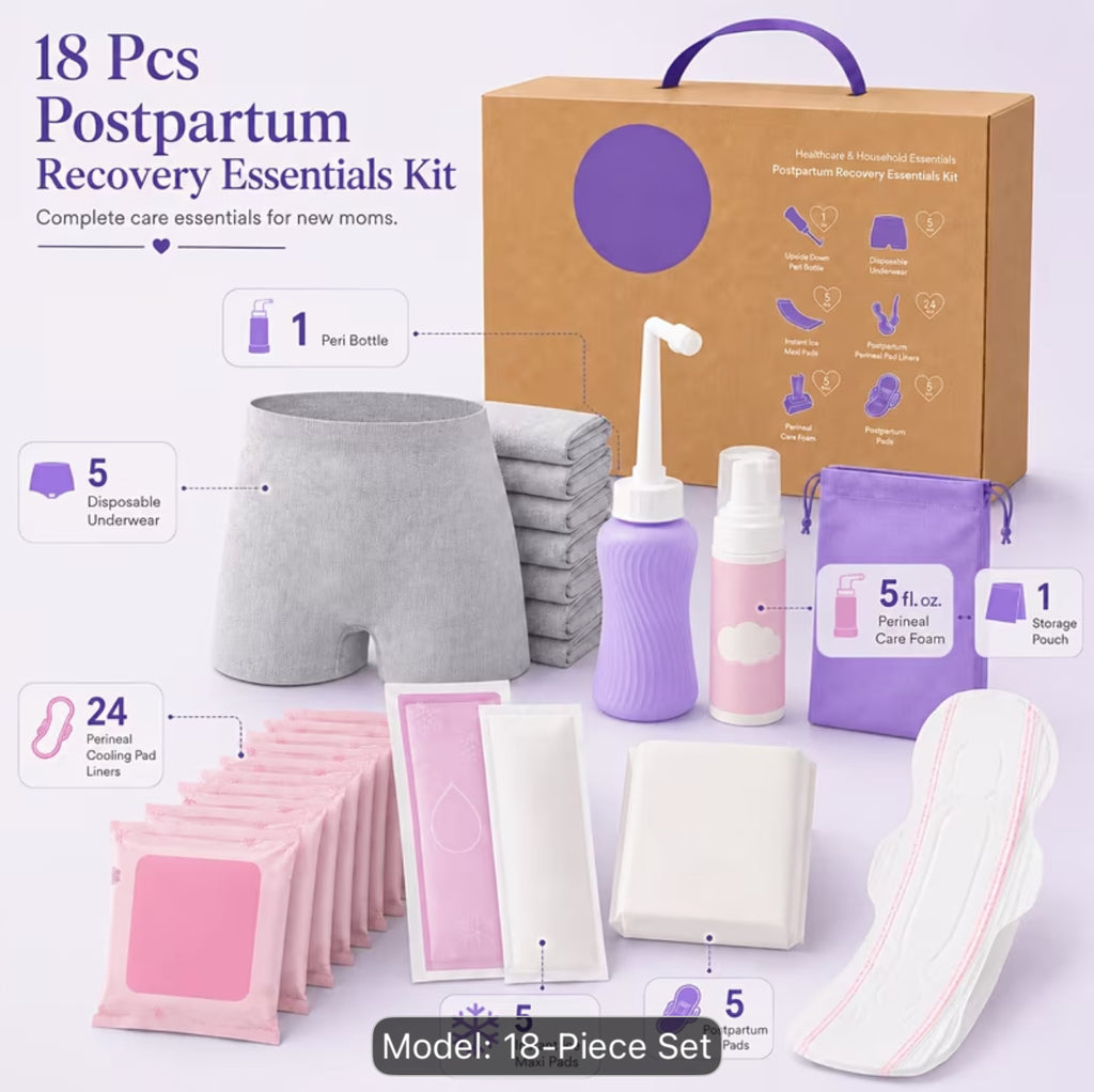 Postpartum recovery kit