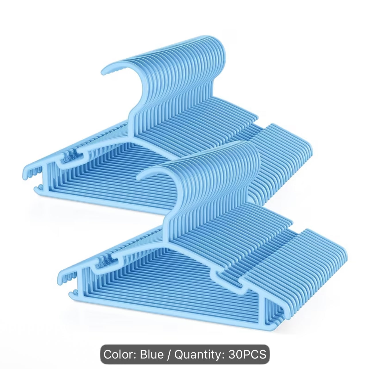 Mini plastic hangers
