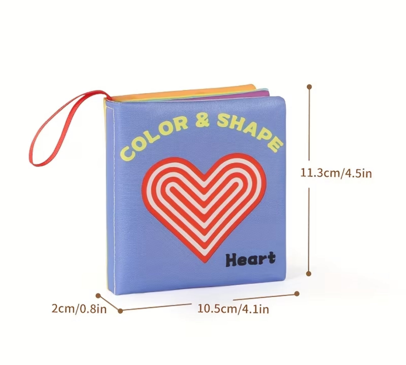 6 piece picture cloth books