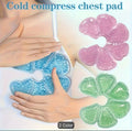 Ice compress nursing pads