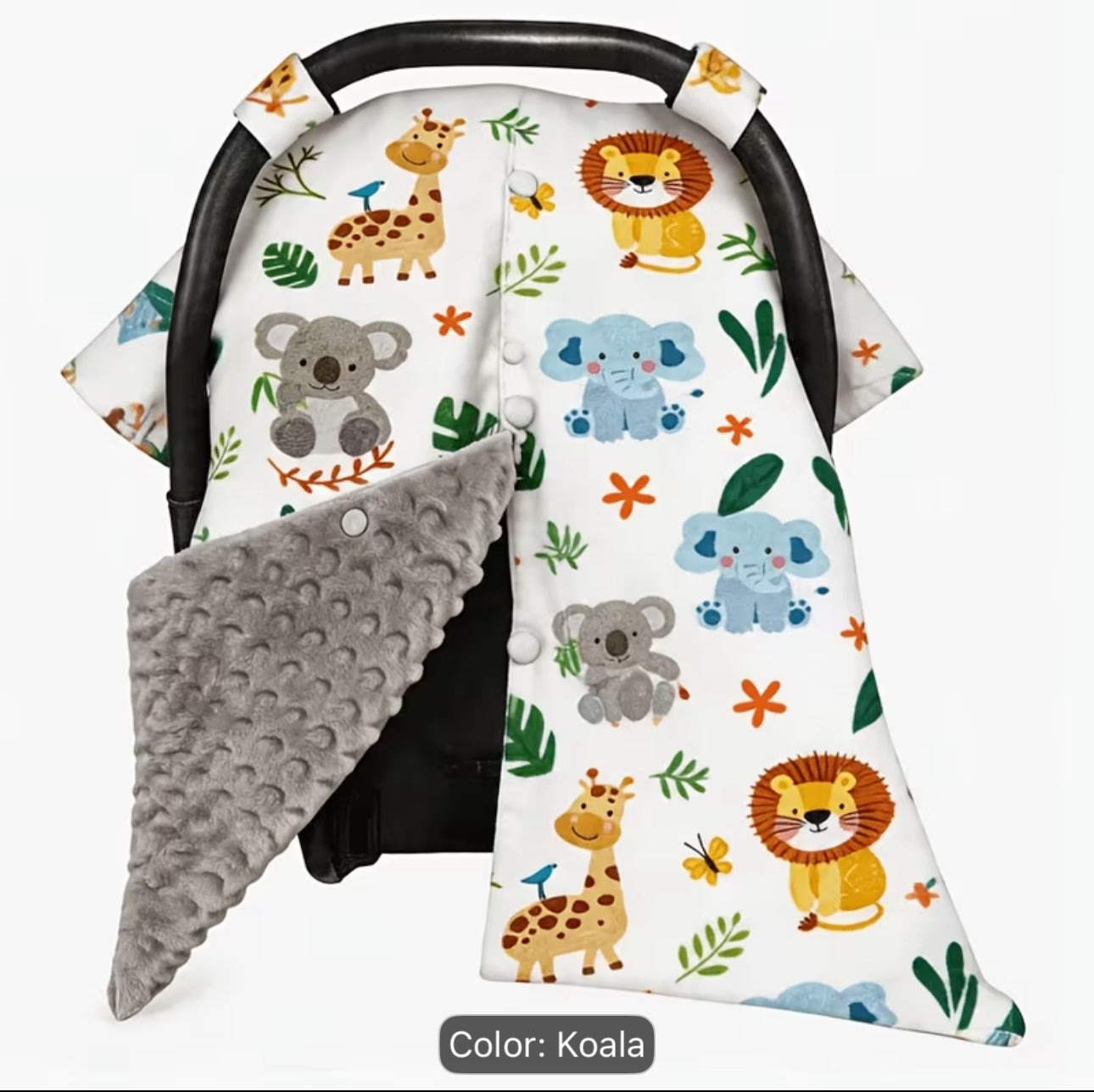 Car seat blanket cover