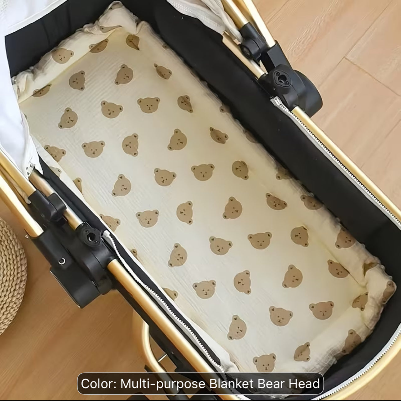 Reversible car seat cushion