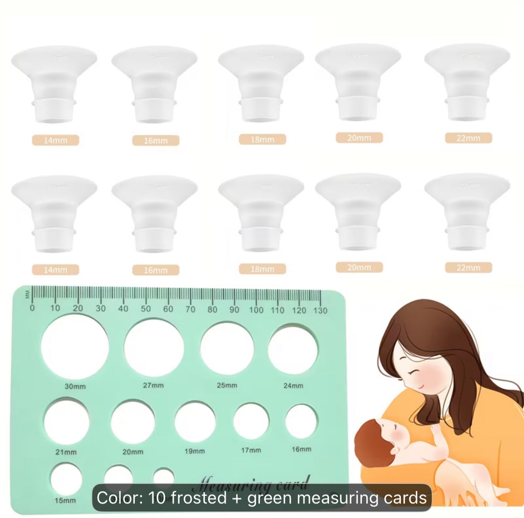 Transparent flange insert 10 pc