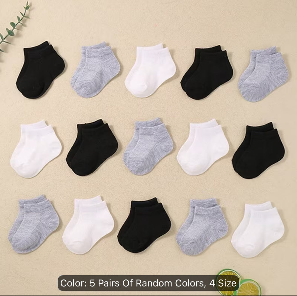 5 pairs of socks pack