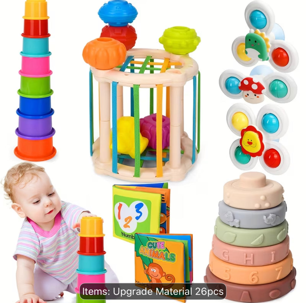 6 in 1 stacking toy