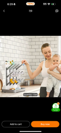 Bottle drying rack
